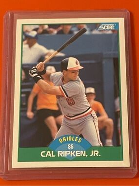 Cal Ripken Jr. #15 1989 Score Baseball Trading Card